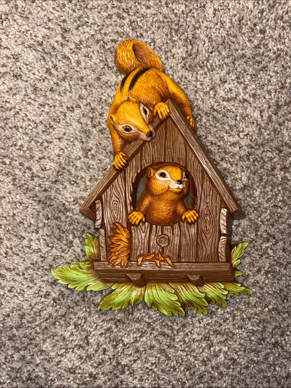 Yellow Chipmunk Wall Decor - Decorative Home Accent